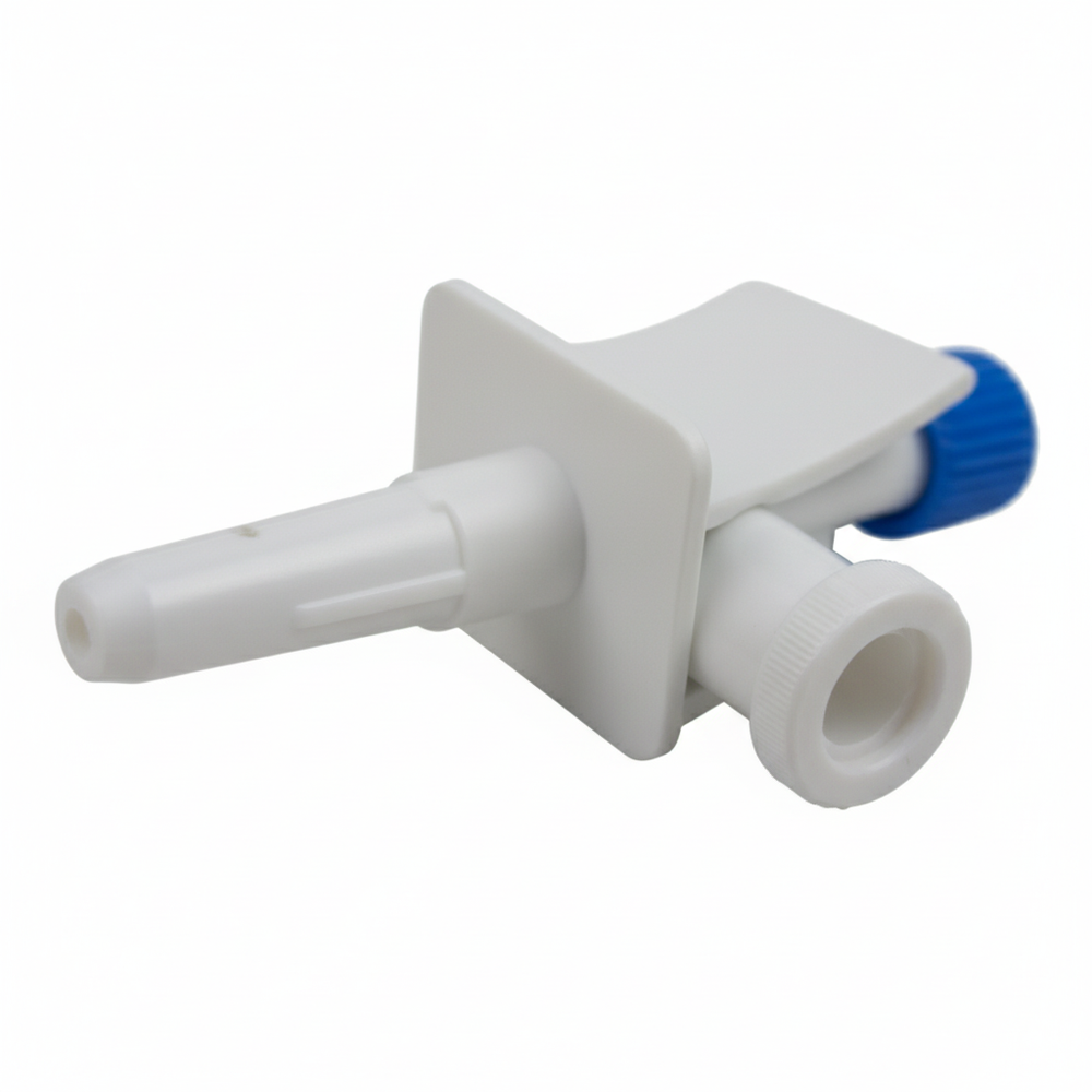 Detail view of dispensing pin