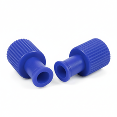 Dual luer lock detail