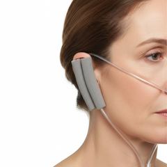 Ear cushions on tubing