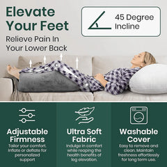 Inflatable Leg Rest Pillow