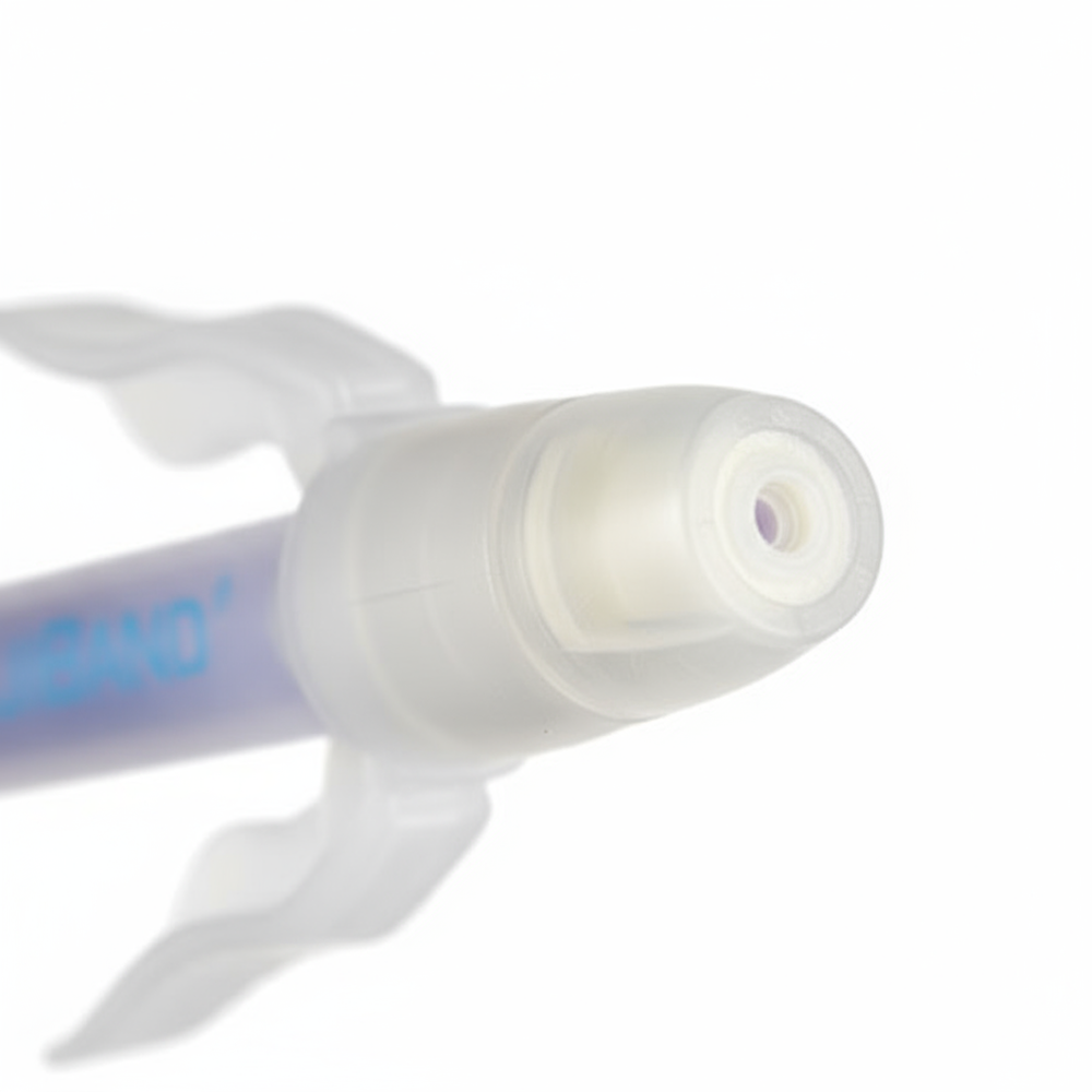 Elliptical tip close-up