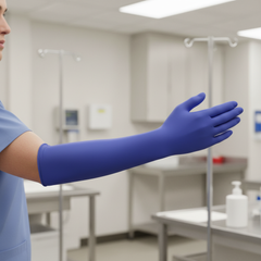 Extended cuff on hand