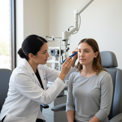 Eye examination context