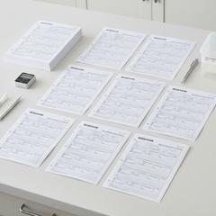 Flat lay organization