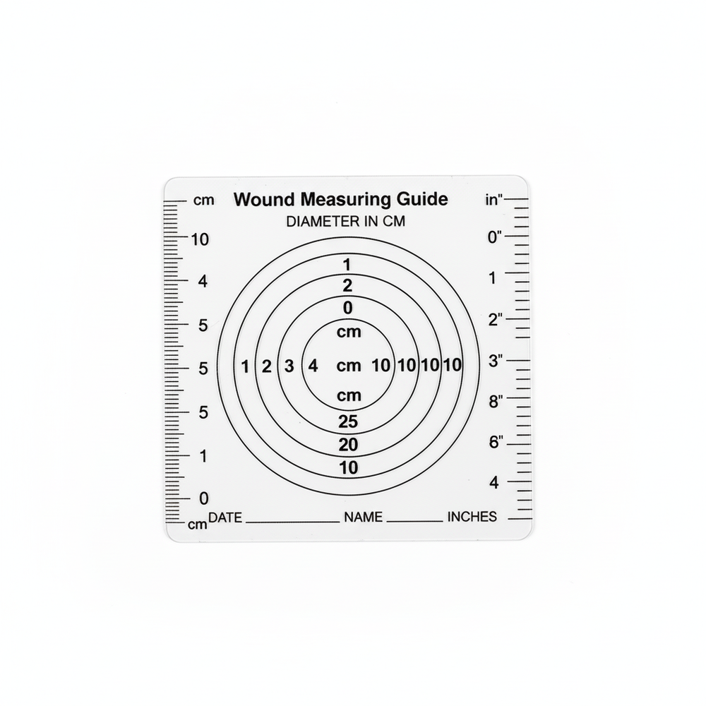 Flat lay with dual scales