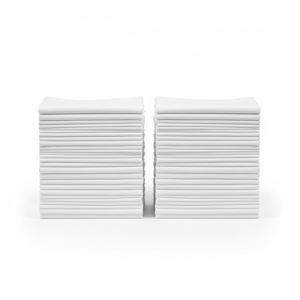 Flat Sheets Stacked Dozen