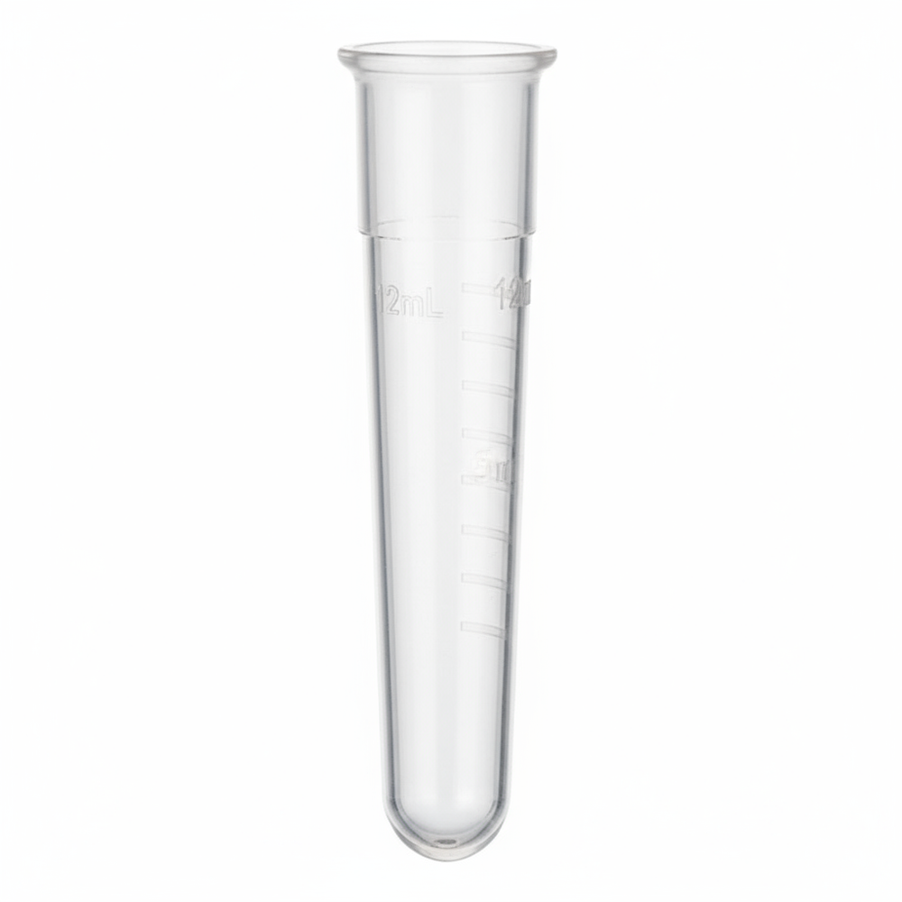 Front view of centrifuge tube