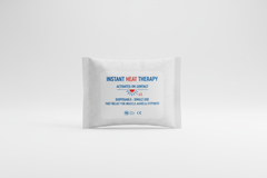 Front view of hot pack