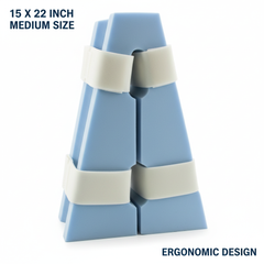 Front view with straps