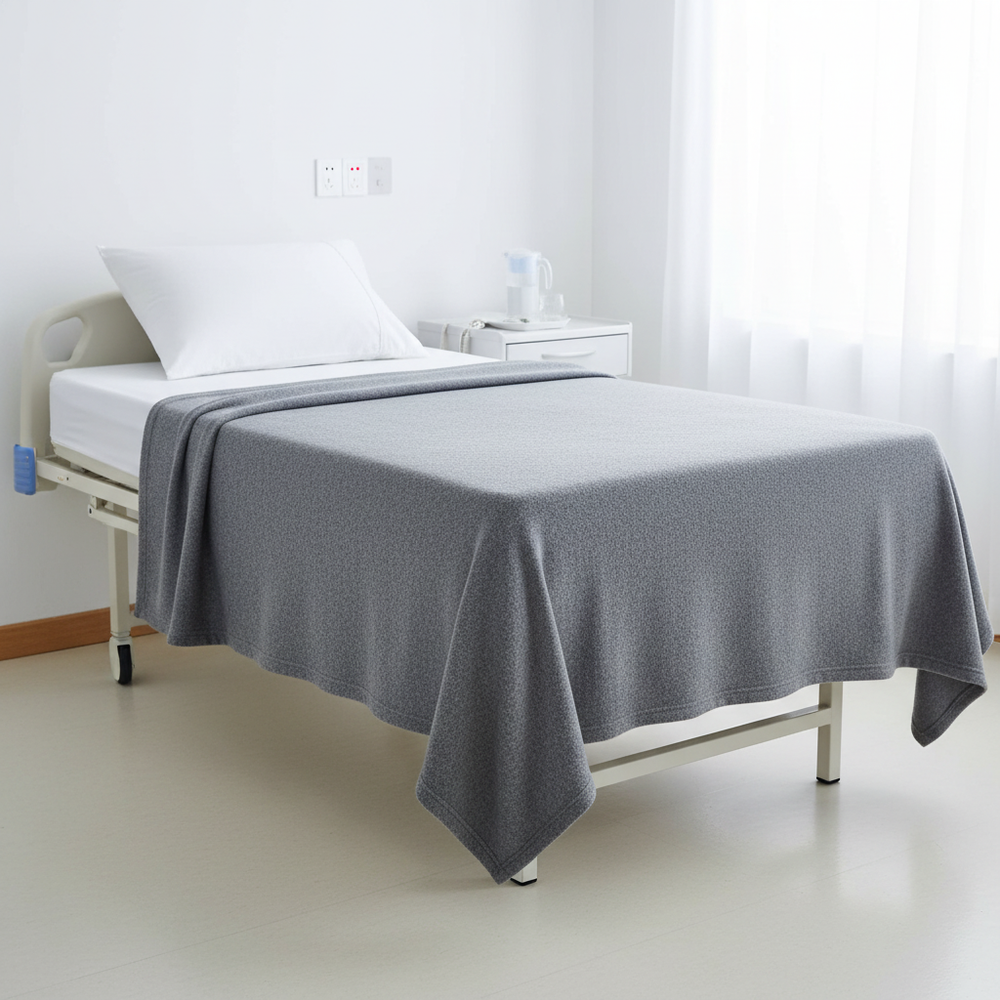 Full coverage on hospital bed