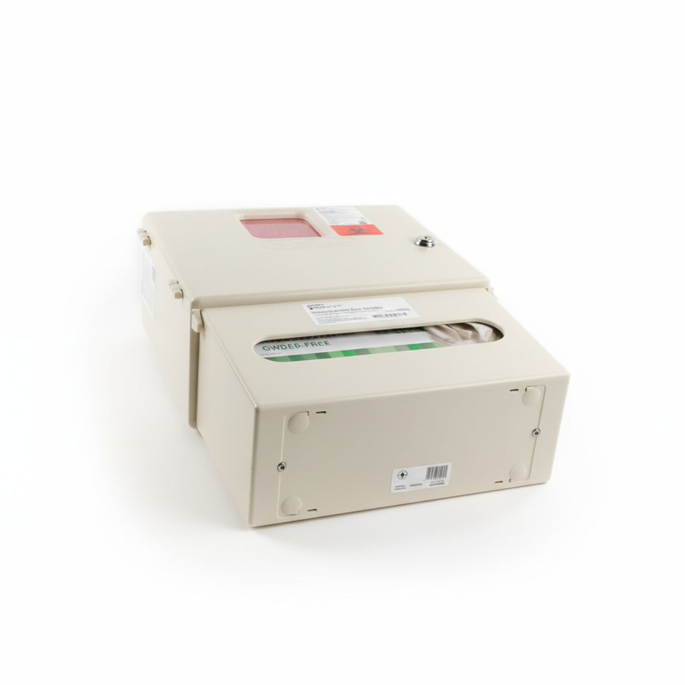 Glove dispenser detail