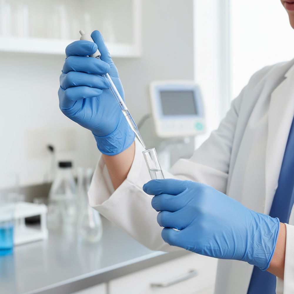 Healthcare professional in use