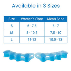 Ergonomic Toe Separators