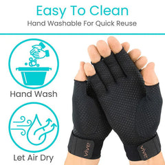 Copper Arthritis Gloves with Strap