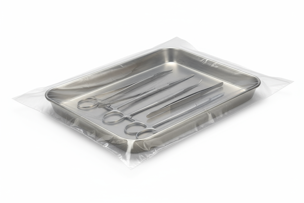 Set Up Cover Over Medical Instruments