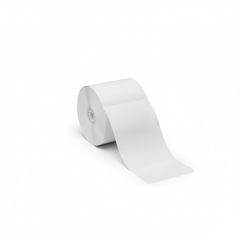 Thermal paper roll with paper unrolled