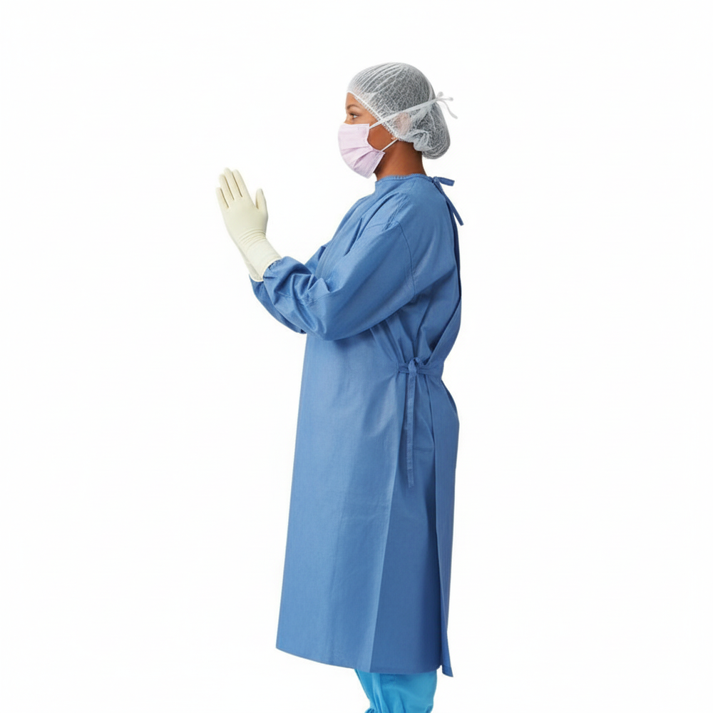 Surgical Gown Side Profile