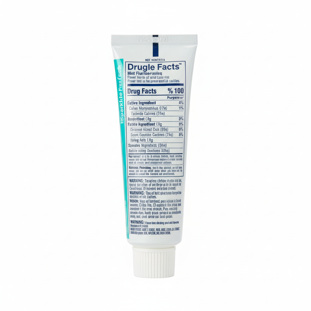Back view with complete ingredient list
