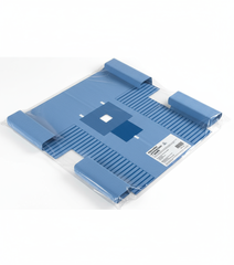 45-degree angle view showing dimensions and armboard covers