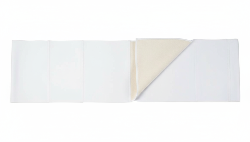 Flat lay showing full design