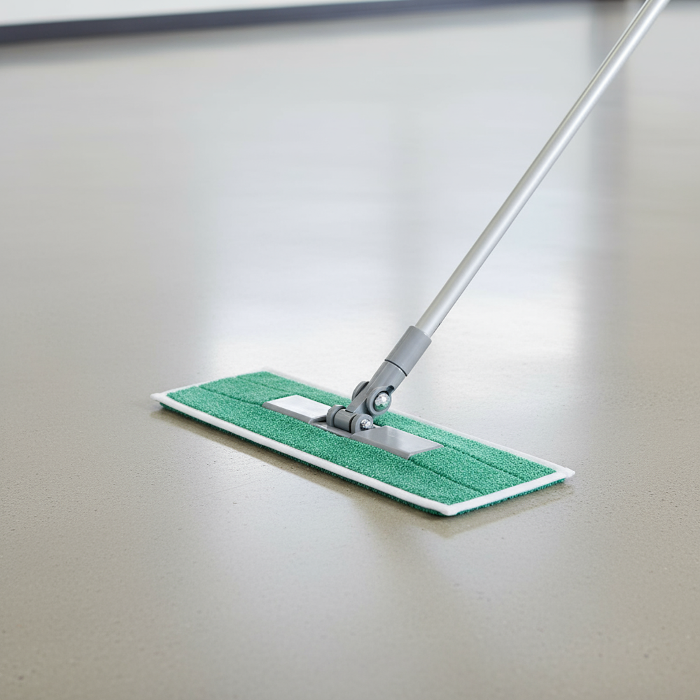 Mop in Cleaning Position