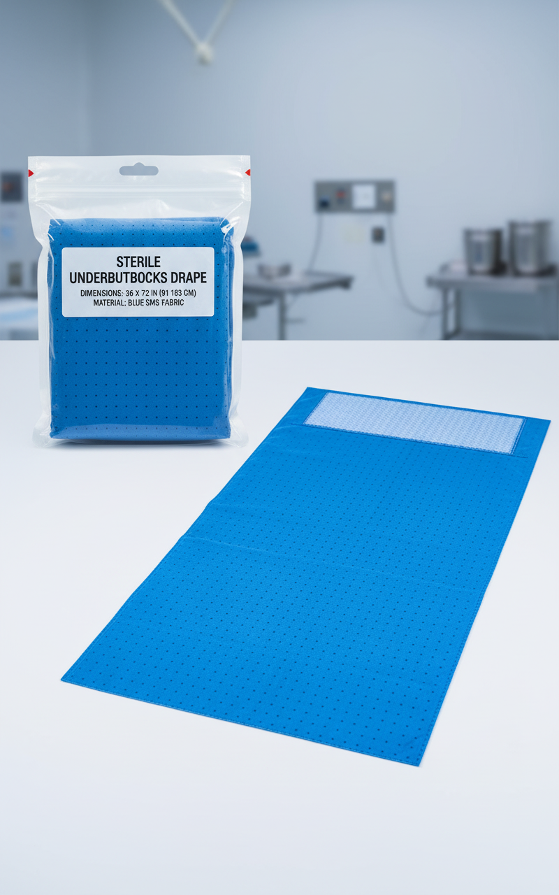 Product with sterile packaging