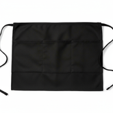 Close-up front view of apron pockets