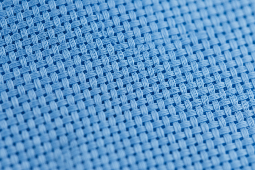 Close-up of cap material