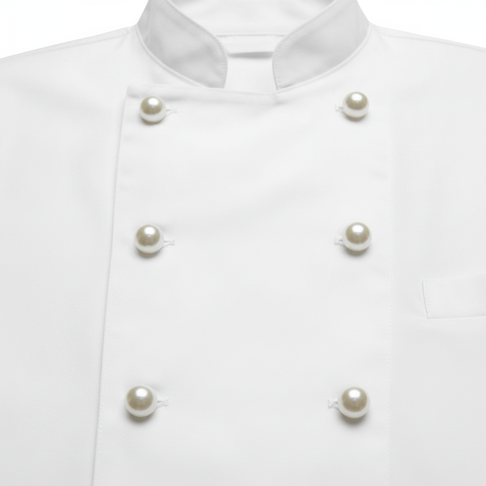 Button and Front Closure Detail