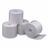 Side profile of thermal paper rolls