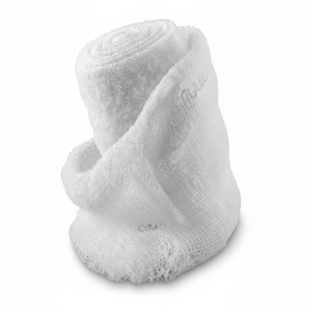 Detail shot of breathable cotton weave pattern