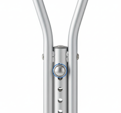 Push-button adjustment close-up