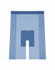 Drape shown in procedure position