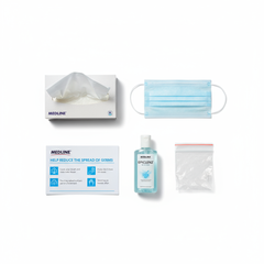 Top-down flat lay view