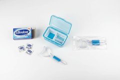 Denture Care Kit - Overhead Layout