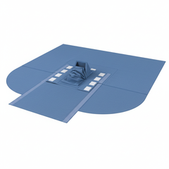 Gusset and Line Holders Side View