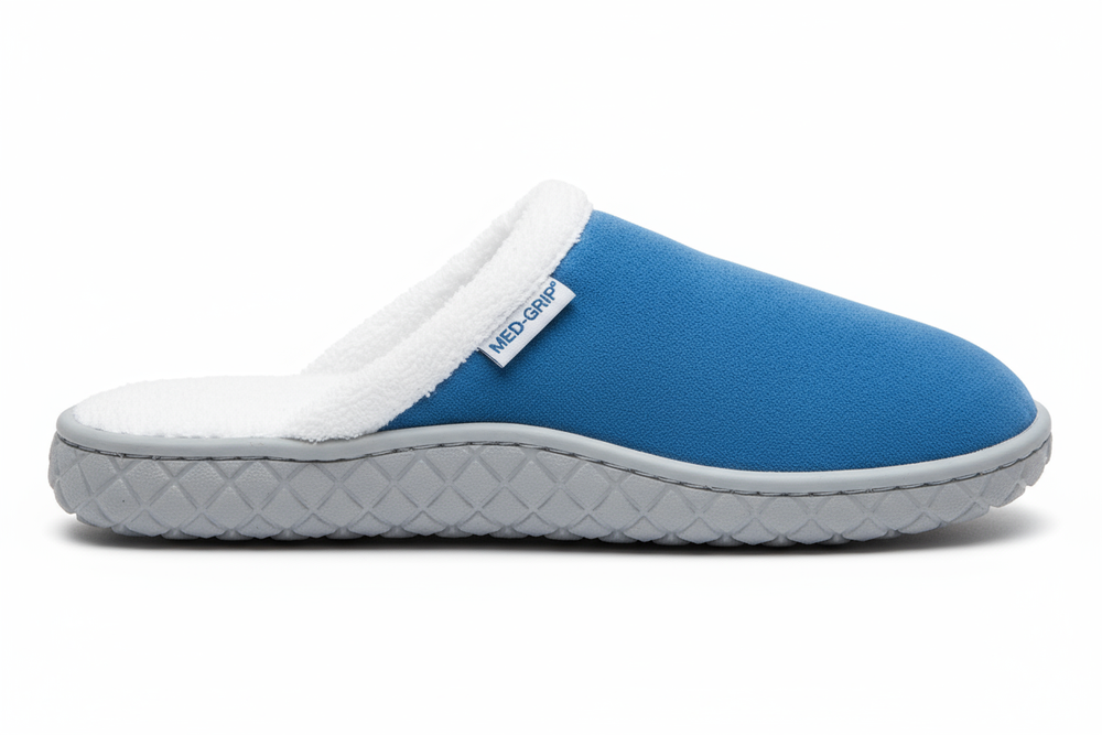 Side view showing tread pattern