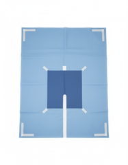 45-degree angle view showing split opening