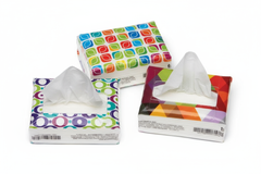 Medline Facial Tissue Pocket Packs - 3-Ply Soft Travel Tissues (10 Packs)