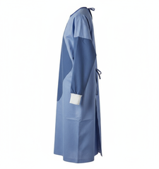 Side view highlighting raglan sleeves