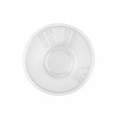 Top-down view of cup opening