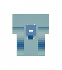 Full drape top-down view