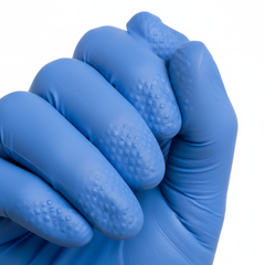 Close-up of textured fingertips