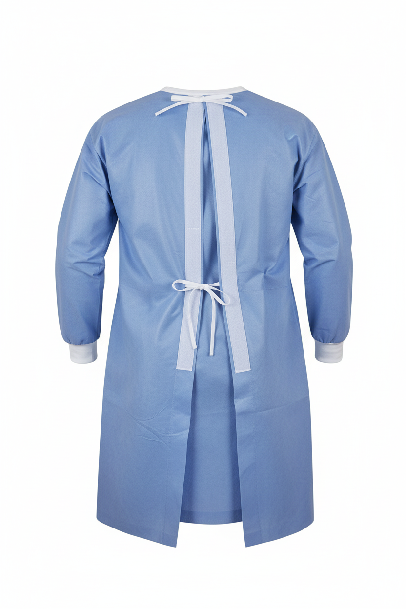 Back view showing hook and loop closure