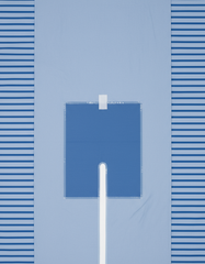 Full drape top-down view