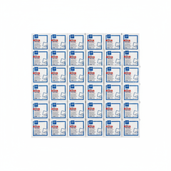 Top-down view of alcohol prep pads