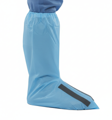 Side view of boot covers