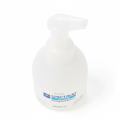 Top-down view of pump