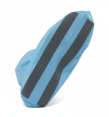 Bottom view showing non-skid tread