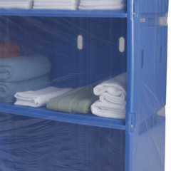 Close-up detail of clear protective cover